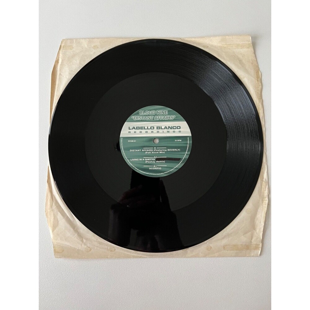 Cloud Nine Distant Affairs 12" Vinyl Single Label Blanco SYUM-61 EX RECORD ONLY